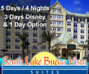 South Lake Buena Vista Suites $539 Package